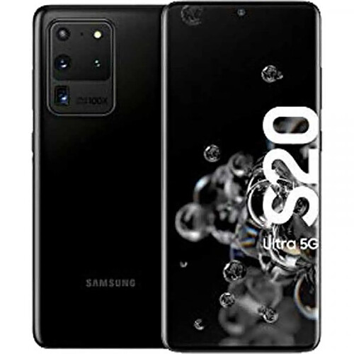 Samsung G988 S20 Ultra Galaxy 5G 128GB 12GB RAM DS cosmic black EU