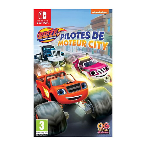 Namco Bandai Blaze et les Monster Machines Pilotes de Moteur City Nintendo Switch