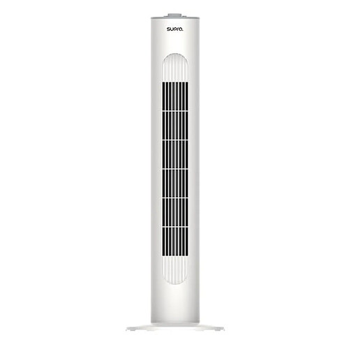 Ventilateur colonne 73cm 45w 3 vitesses blanc - BOREA - SUPRA