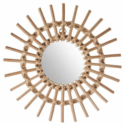 Miroir soleil en rotin 30 cm - Atmosphera for kids