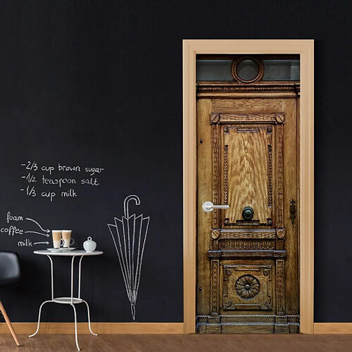 Paris Prix Papier Peint pour Porte Medieval Entrance 210x90cm