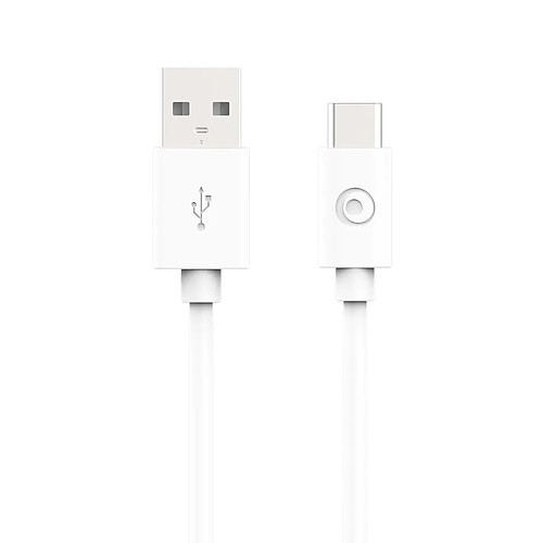 BigBen Câble USB-A / USB-C 3A Charge et Synchronisation 2 mètres Blanc