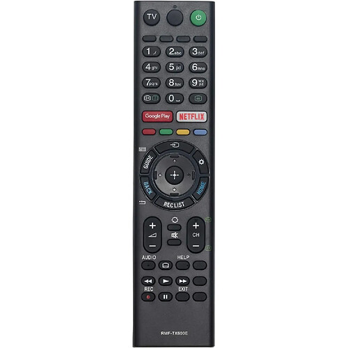 SANAG Rmf-Tx600E Telecommande De Remplacement Compatible Avec Sony Android Tvs(Bravia) Sub Rmf-Tx500E Rmf-Tx600E Rmf-Tx600U Rmf-Tx600B Rmf-Tx600P Rmf-Tx600T Rmf-Tx600C No Voice Function Kd-55Xg9505