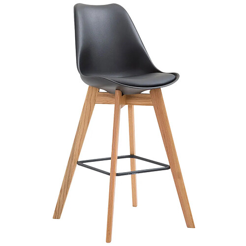 Non Tabouret de bar Metz plastique Natura