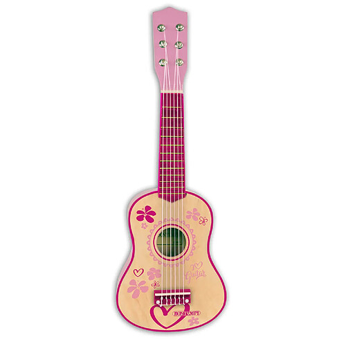 Bontempi Guitare classique en bois 55 cm : iGirl