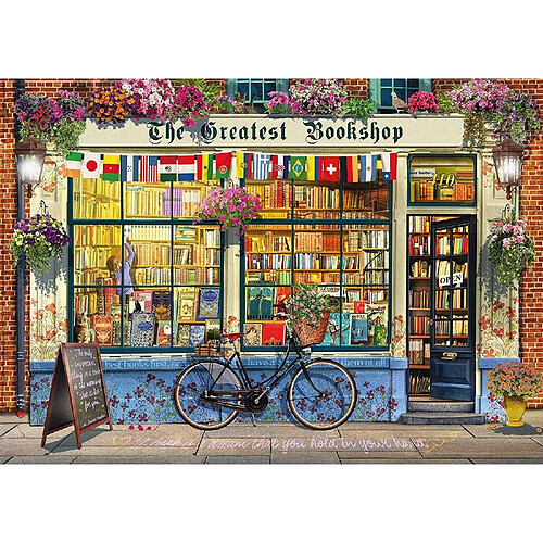 Schmidt Spiele Puzzle Librairie, 1000 pcs