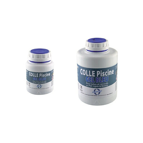 FITT Colle pvc gel bleu interfix pour pvc souple et rigide - 250 ml