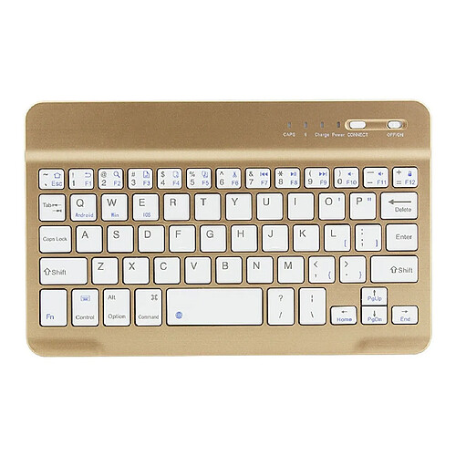 Universal Clavier Bluetooth sans fil ultra-mince de 10 pouces pour iMac/iPad Téléphones portables Tablettes PC Clavier Bluetooth sans fil multidispositifs