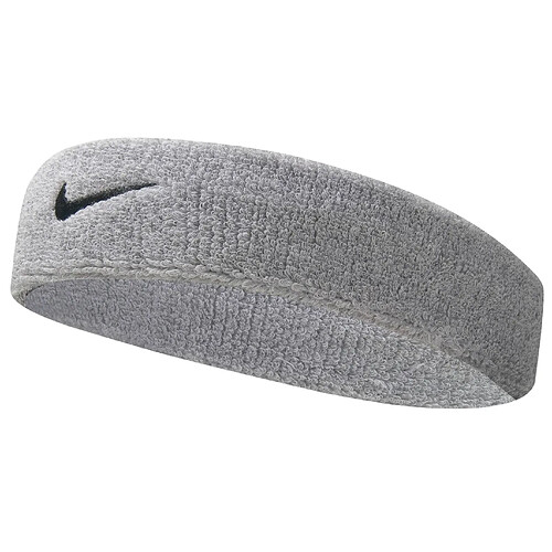 Nike Swoosh Headbands Bandeau pour Temps Froid Homme, Grey Heather/Black, 1size