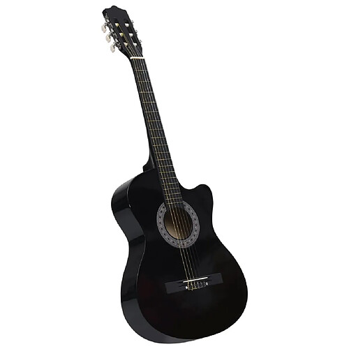 vidaXL Guitare occidentale 6 cordes