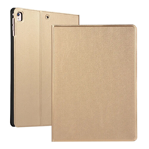 Wewoo Housse Étui Coque Etui de protection en TPU pour iPad 10.2 Voltage Elastic Leather avec support Or