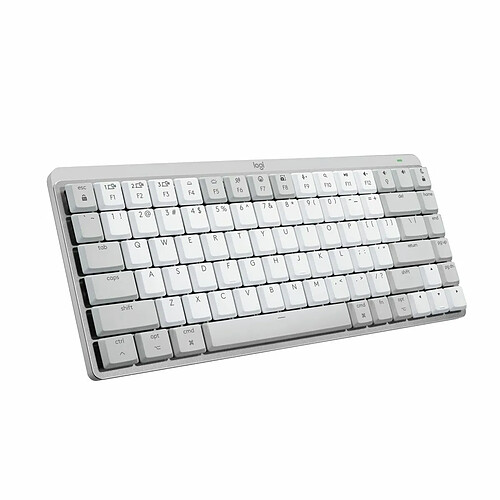 Clavier sans fil Logitech MX Mechanical Qwertz Allemand Blanc Gris