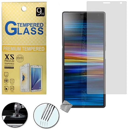 Htdmobiles Film de protection vitre verre trempe transparent pour Sony Xperia 10 Plus