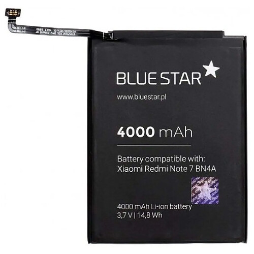 Blue Star Batterie BlueStar Prenium – Pour Xiaomi Redmi Note 7 4000mAh – Remplace BN4A