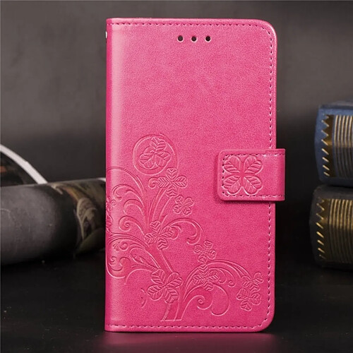 Wewoo Housse Coque Pour Motorola One Power (P30 Note) Etui à rabat horizontal Fleurs G7 Pressed Flowers avec boucle magnétique et support logements pour cartes porte-monnaie (Rose)