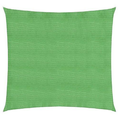 ComfortXL Voile D'ombrage 160 G/m² Vert Clair 4,5x4,5 M Pehd