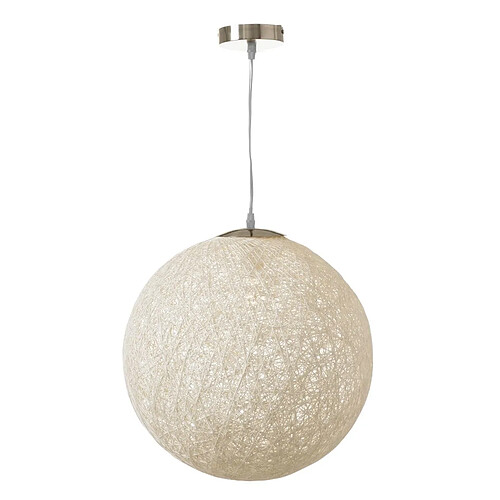 BigBuy Home Suspension Blanc Argenté 25 W