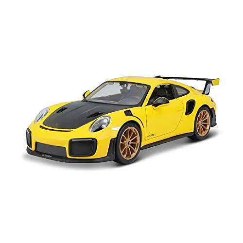 Maisto 1:24 SE 2018 Porsche 911 gT2 RS - JauneNoir