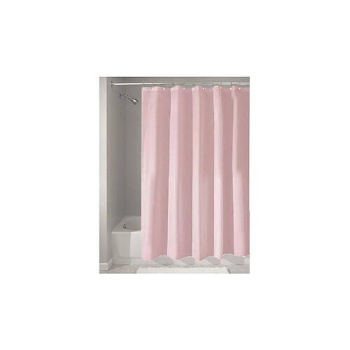 InterDesign Rideau ou doublure de douche - Polyester - Rose