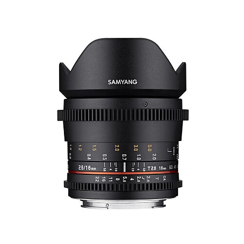 SAMYANG 16mm T2.6 VDSLR Sony 'E'