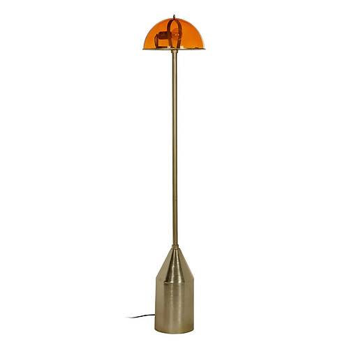 BigBuy Home Lampadaire Orange Doré 40 W 220-240 V 31 x 31 x 156 cm