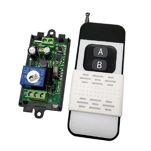 Bouton de commande à distance sans fil à une voie de 220v 433mhz 2 bouton