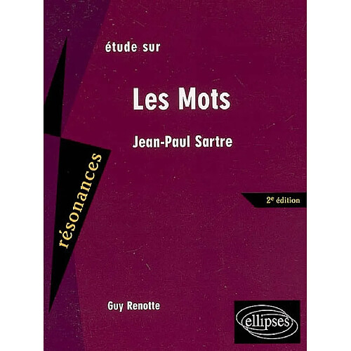 Etude sur Jean-Paul Sartre, Les mots · Occasion