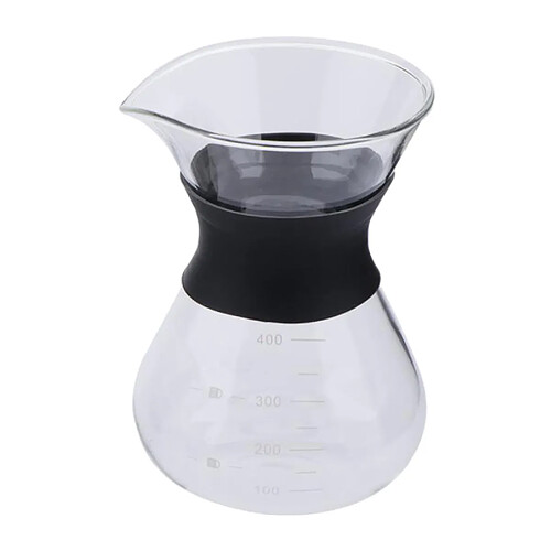 Verser Sur Le Goutteur De Filtre En Acier Inoxydable De La Cafetière 400 Ml Sans Filtre