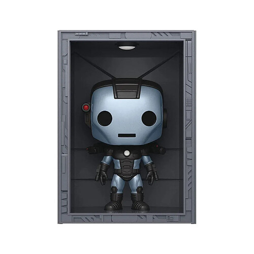 Funko Marvel - Figurine POP! Deluxe Hall of Armor Iron Man Model 11 War Machine PX Exclusive 9 cm