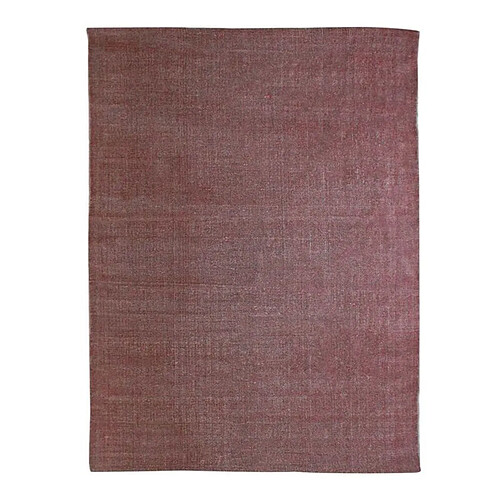 Thedecofactory VINTAGE USED - Tapis effet délavé burgundy 160x230