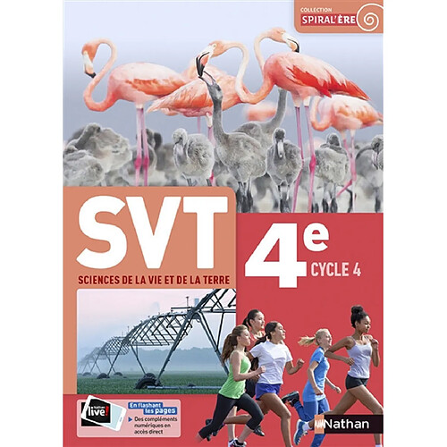 SVT, sciences de la vie et de la Terre 4e, cycle 4