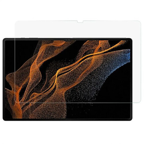 Film vitre pour tablette Samsung Galaxy Tab S8 Ultra SM-X900 SM-X906 14.6" verre trempé de protection transparent -Visiodirect-