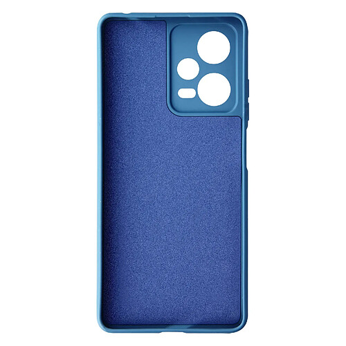 Avizar Coque pour Xiaomi Redmi Note 12 Pro 5G et 12 Pro Plus Silicone mate Bleu Nuit