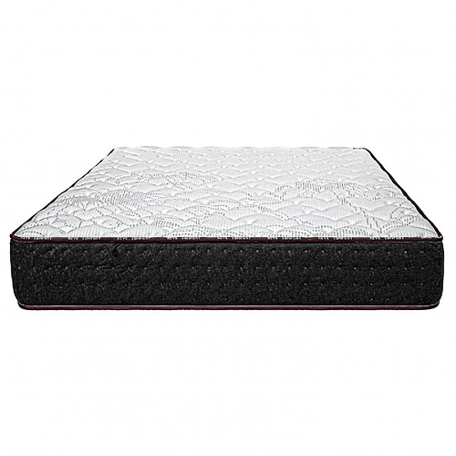 LUXURY LITERIE Matelas GoldSup (24cm), mousse haute densité, haute adaptabilité, ergonomique, indépendance du couchage, face été/hiver, 180x200cm