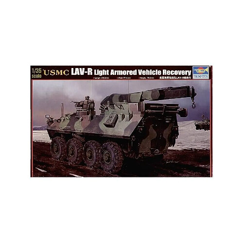 Trumpeter Maquette Véhicule Usmc Lav-r Light Armored Vehicle Recovery