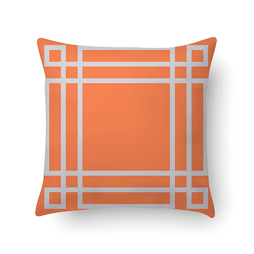 Alter Coussin avec impression numérique, 100% Made in Italy, Coussin de canapé décoratif, amovible et lavable, modèle Muhammad, 40x40x5 cm