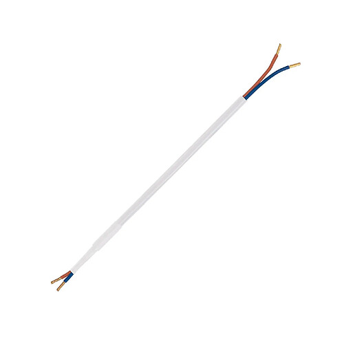 Ledkia Câble Drivers 2x0.75mm 20cm Blanc