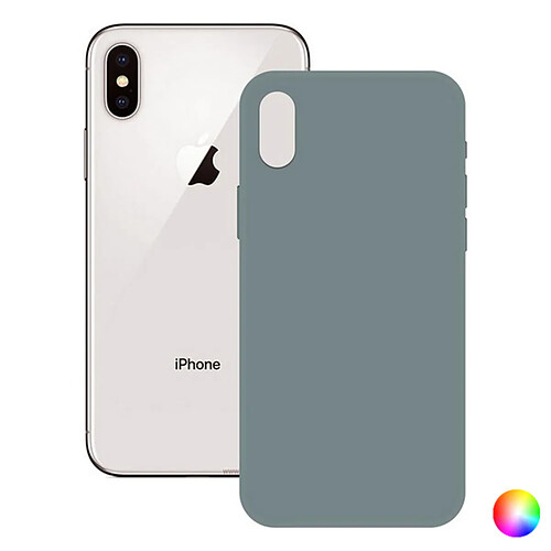 Boîtier iPhone X, XS KSIX Soft Silicone Rojo