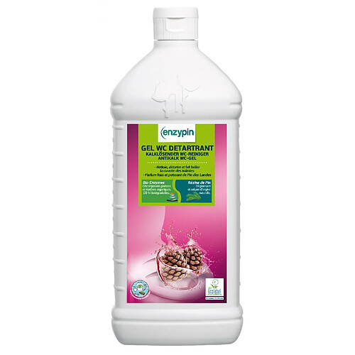 Enzypin gel wc detartrant/ 1l - ACT 5326 - Entretien sanitaire - le vrai actionpin