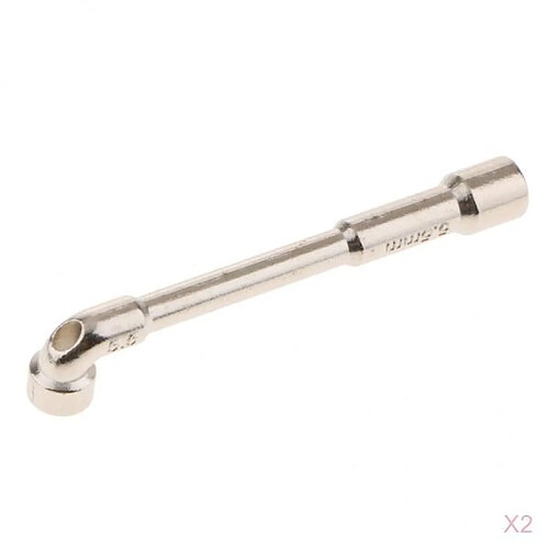 2x Universelle Clé à Douille Métrique à Six Sans Creux de Type L 5.5mm