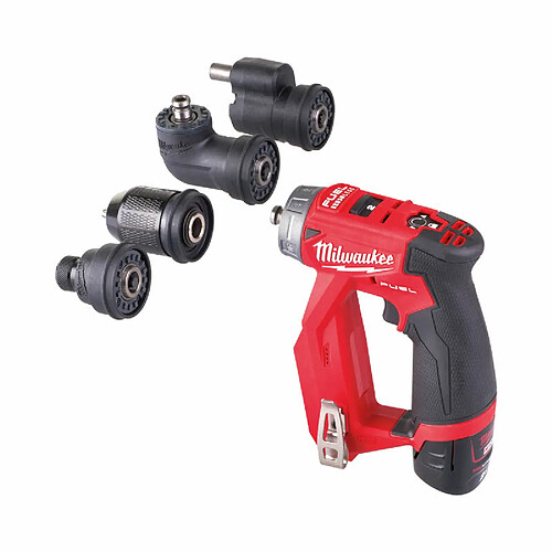 Perceuse visseuse 12v 2ah m12 fuel fddxkit-202x - MILWAUKEE