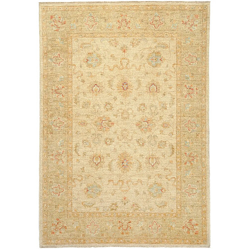 Vidal Tapis de laine 212x150 beige Ziegler