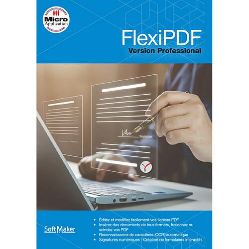 Micro Application FlexiPDF Professional - Licence perpétuelle - 1 PC - A télécharger