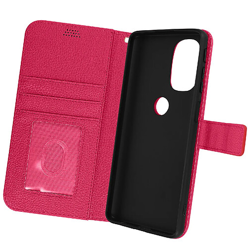 Avizar Étui Folio Motorola Moto G51 5G Rose