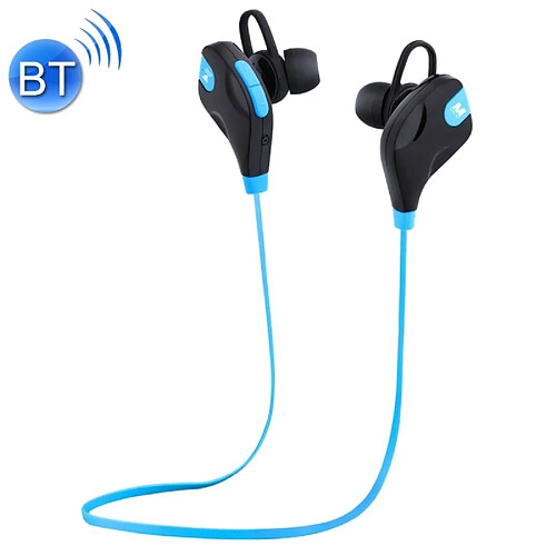 Wewoo Ecouteur Bluetooth pour iPhone écouteurs stéréo sans fil avec contrôle Mic FH E70987 Programme Soutien Handfree appel l'pour iPhone Galaxy Sony HTC Google Huawei Xiaomi Lenovo Smartphone Bleu