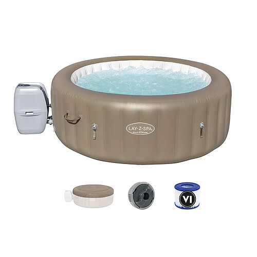 Spa gonflable Lay-Z-Spa Palm Springs rond Airjet 4/6 places - Bestway