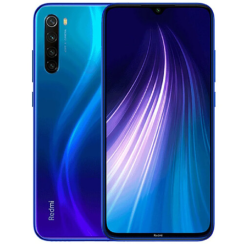 Smartphone Xiaomi Redmi Note 8 4+64Go 48.0MP+8.0MP+2.0MP+2.0MP 4000mAh,Bleu