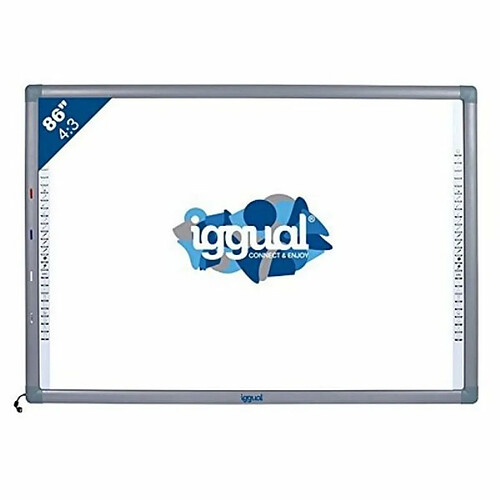 Tableau Interactif iggual IGG314371 86" 4:3 Infrarouges