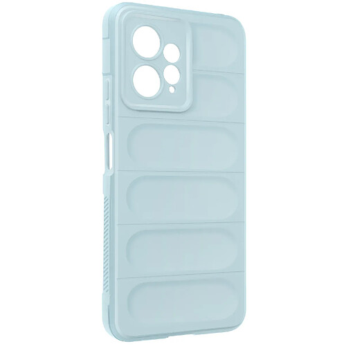 Avizar Coque pour Xiaomi Redmi Note 12 4G Silicone Gel Souple Robuste et Antichoc Bleu