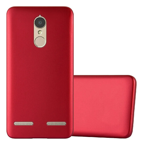 Cadorabo Coque Lenovo K6 / K6 POWER Etui en Rouge